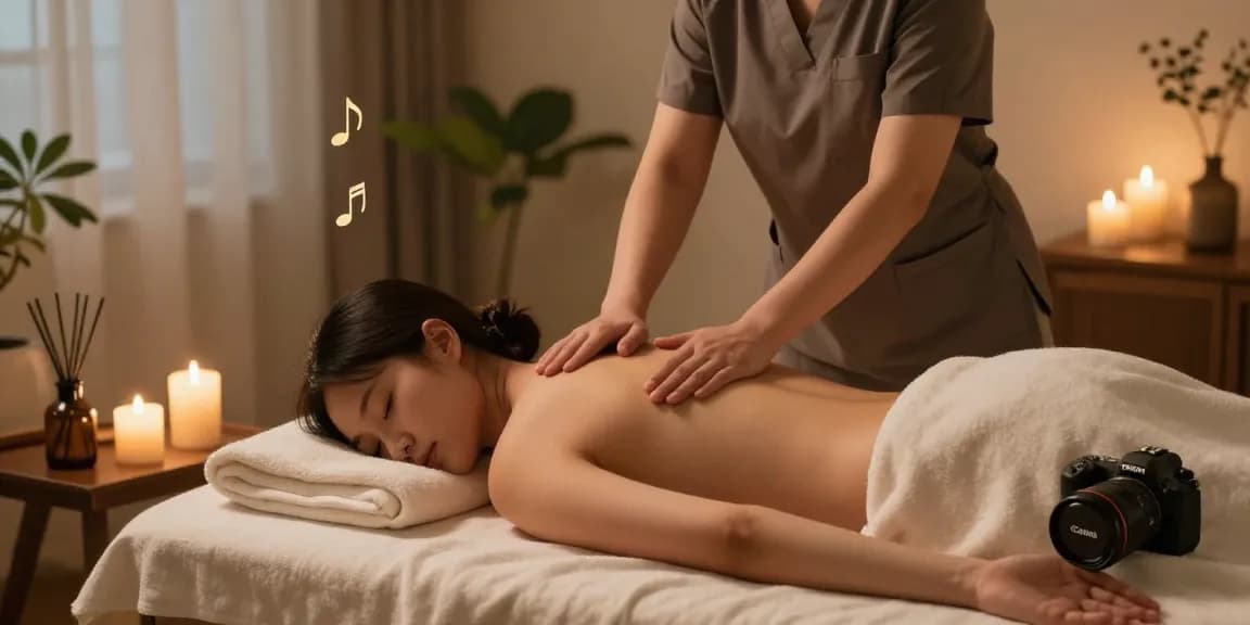 Experience luxurious 시흥출장마사지 in a tranquil home spa atmosphere with soothing elements.